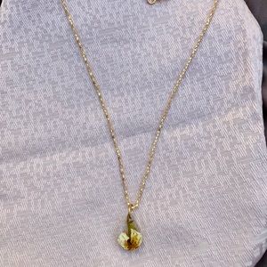 Natural Rose Resin Necklace